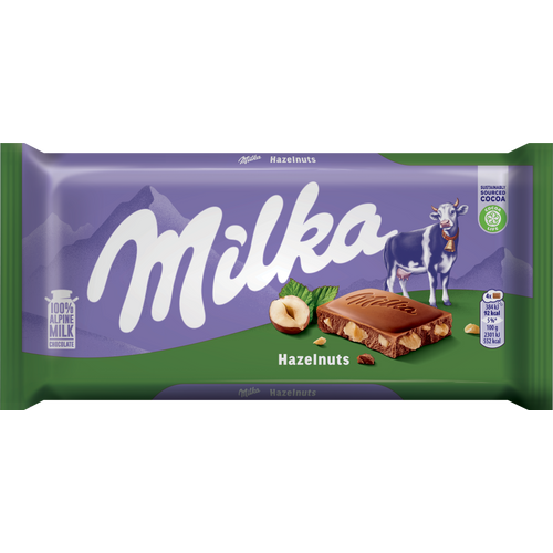 Milka čokolada s lješnjakom 80 g slika 1