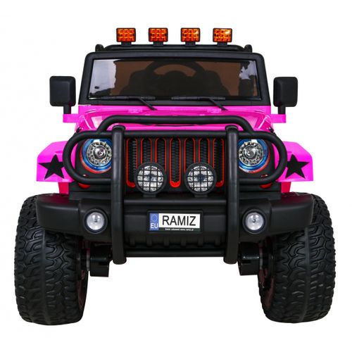 Auto na akumulator Monster Jeep 4 x 4 - DVOSJED - rozi slika 3