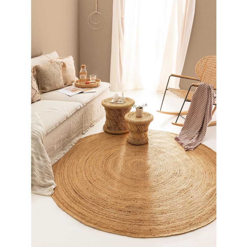 Prirodni Kamel Tepih (120 x 120 cm) - Model 00023A slika 1