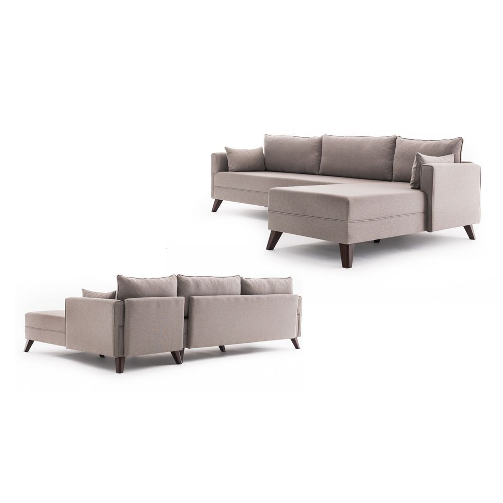 Bella Kutna Sofa Desno 1 - Krem Boja slika 6