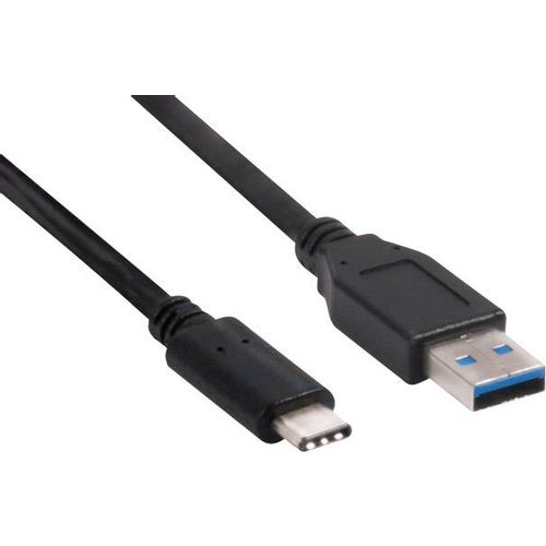 club3D USB kabel USB 3.2 gen. 1 (USB 3.0) USB-C® utikač, USB-A utikač 1.00 m crna  CAC-1523 slika 3