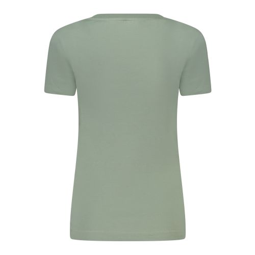 GUESS JEANS GREEN WOMEN'S SHORT SLEEVE T-SHIRT slika 2