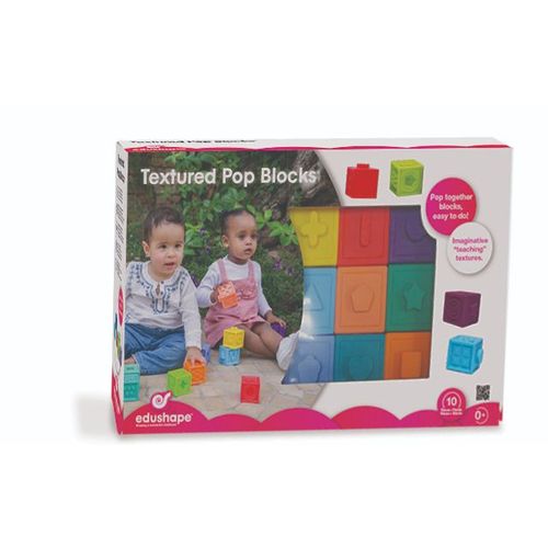 Edushape Kocke Textured Pop Blocks slika 6