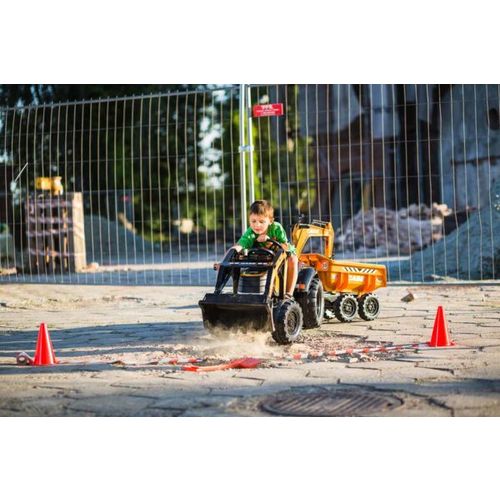 Falk traktor i bager s prikolicom Case CE Maxi slika 9