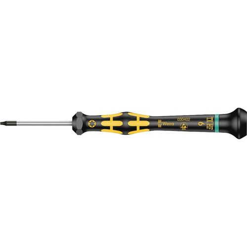 1567 TORX® HF Kraftform Mikro odvijač s funkcijom držanja, TX 6 x 40 mm Wera 1567 ESD Micro  Torx odvijač Veličina T 6 Duljina oštrice: 40 mm slika 3