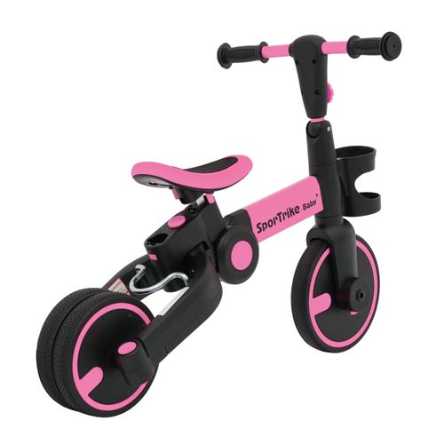 Happy Bike 3u1 sportski bicikl pink slika 3