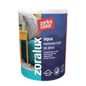 Zoralux Aqua Osn.Boja Za Drvo 0.65 L Bijela