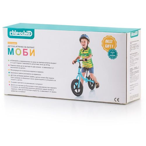 Chipolino bicikl bez pedala Moby Green  slika 3