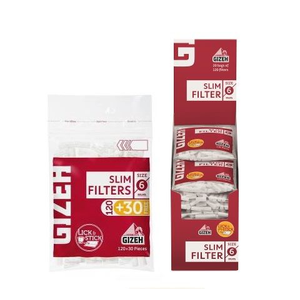Gizeh slim filteri 6mm pakovanje 20/150kom