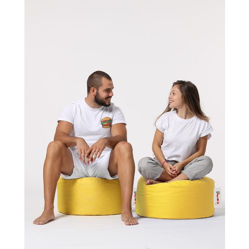 Atelier Del Sofa Vrtni tabure, Round Pouf - Yellow slika 7