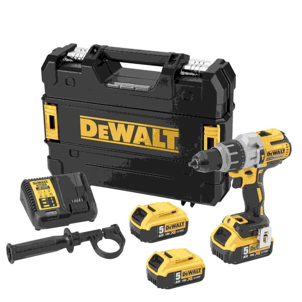 AKU XR UDARNA BUŠILICA ZA ODVIJANJE 18V 5,0 Ah Dewalt DCD996P3 slika 1
