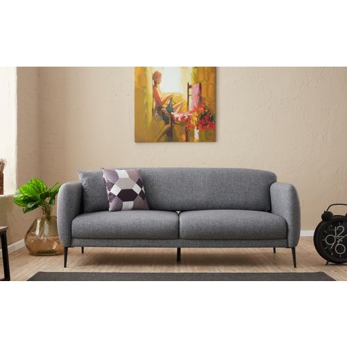 Atelier Del Sofa Trosjed na razvlačenje, Sivo, Venus 3-Seat - Grey slika 1