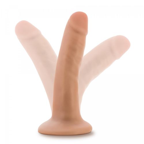 Realističan dildo Dr. Skin, 14 cm, boja kože slika 6