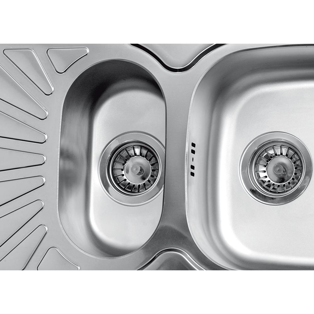 Metalac usadni sudoper  LUNA FLEX 1.5D slika 2