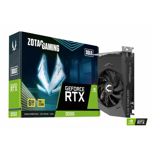 Zotac Gaming Geforce RTX 3050 Solo 6GB DDR6 96 bit 3xDP/HDMI Grafička karta  slika 1