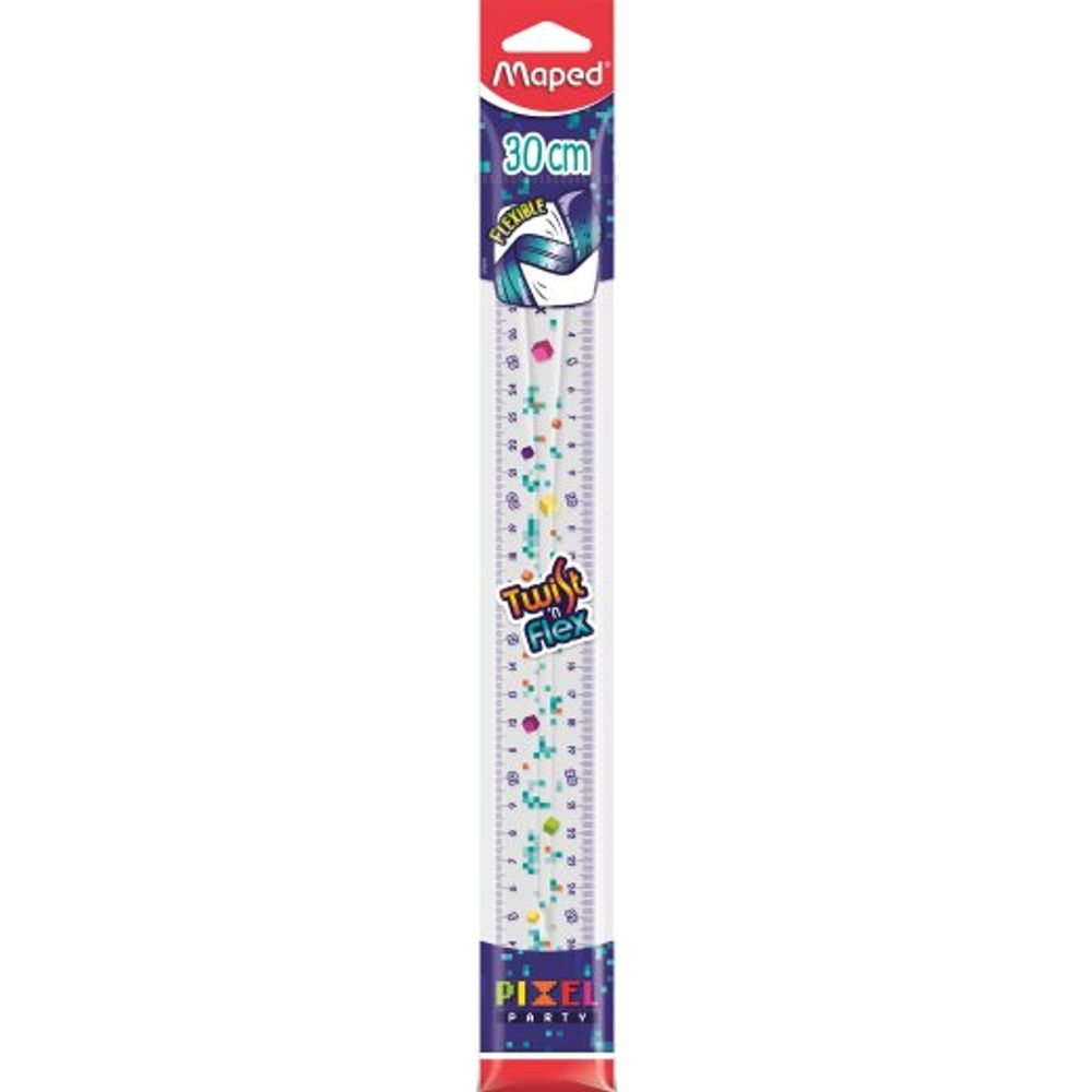 Maped Lenijar 30 cm Pixel Party Twistflex slika 1