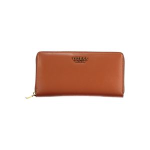 GUESS JEANS WOMEN'S WALLET BROWN