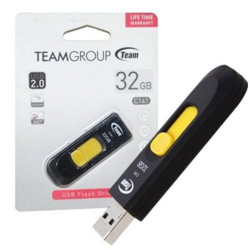 TeamGroup 32GB C141 USB 2.0 YELLOW TC14132GY01 slika 2