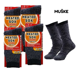 Heated sox, termo muške ili ženske čarape - 4 para