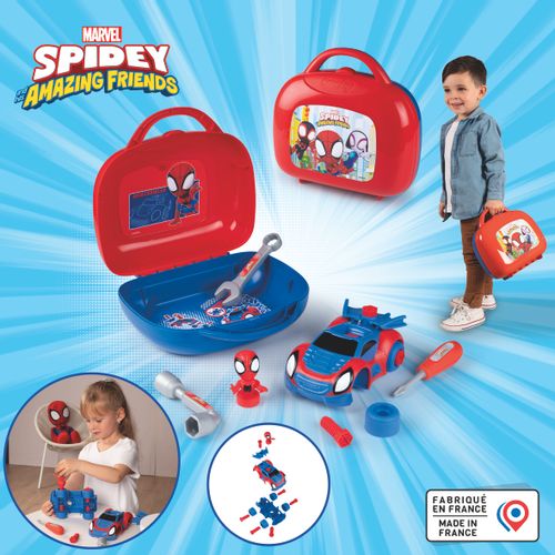 SMOBY Spidey set automobil u kovčegu 360905 slika 8