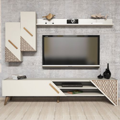 Beril - Cream Cream TV Unit slika 3