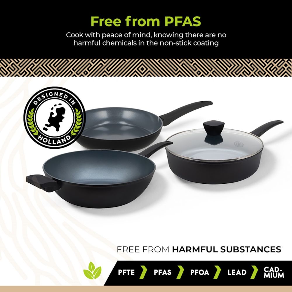 BE Living Set 5 tava Delight Black slika 3