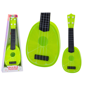 Dječja gitara/ Ukulele sa 4 žice - limeta