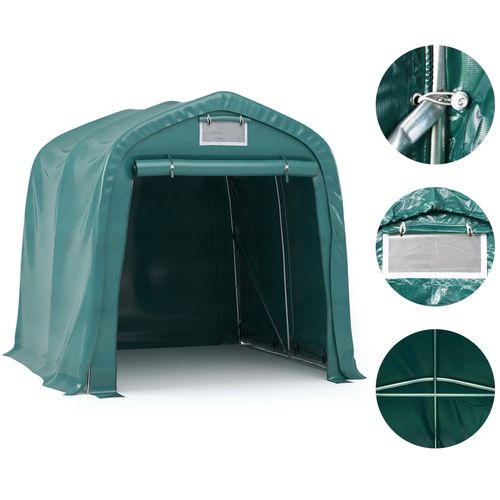 Garažni šator PVC 2,4 x 2,4 m zeleni slika 17