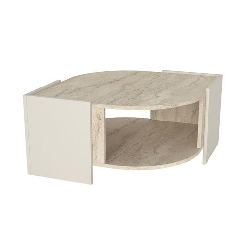 Woody Fashion Stolić za kavu MARBLE, boja Travertine, boja sandstone slika 4