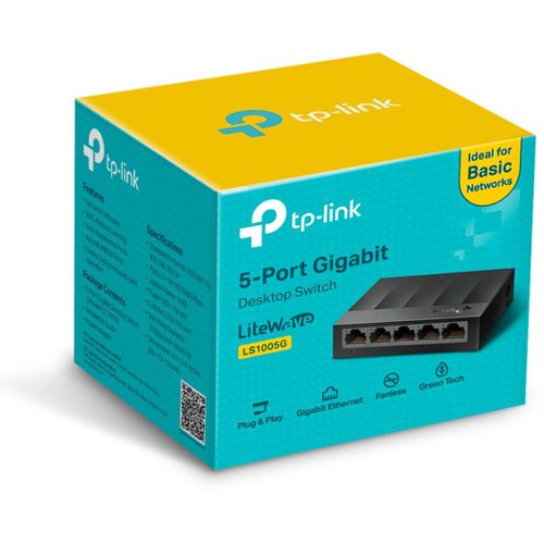 Switch TP-Link LS1005G 5-port 10/100/1000 slika 2