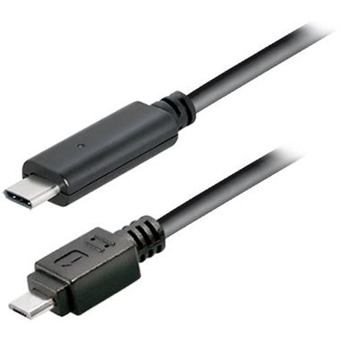 Transmedia USB type C plug - USB 2.0 type B Micro B plug, 2,0 m slika 1