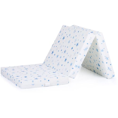 Chipolino preklopni madrac white / blue stars slika 1