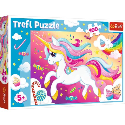 TREFL puzzle jednorog, 100 kom 16386 slika 1