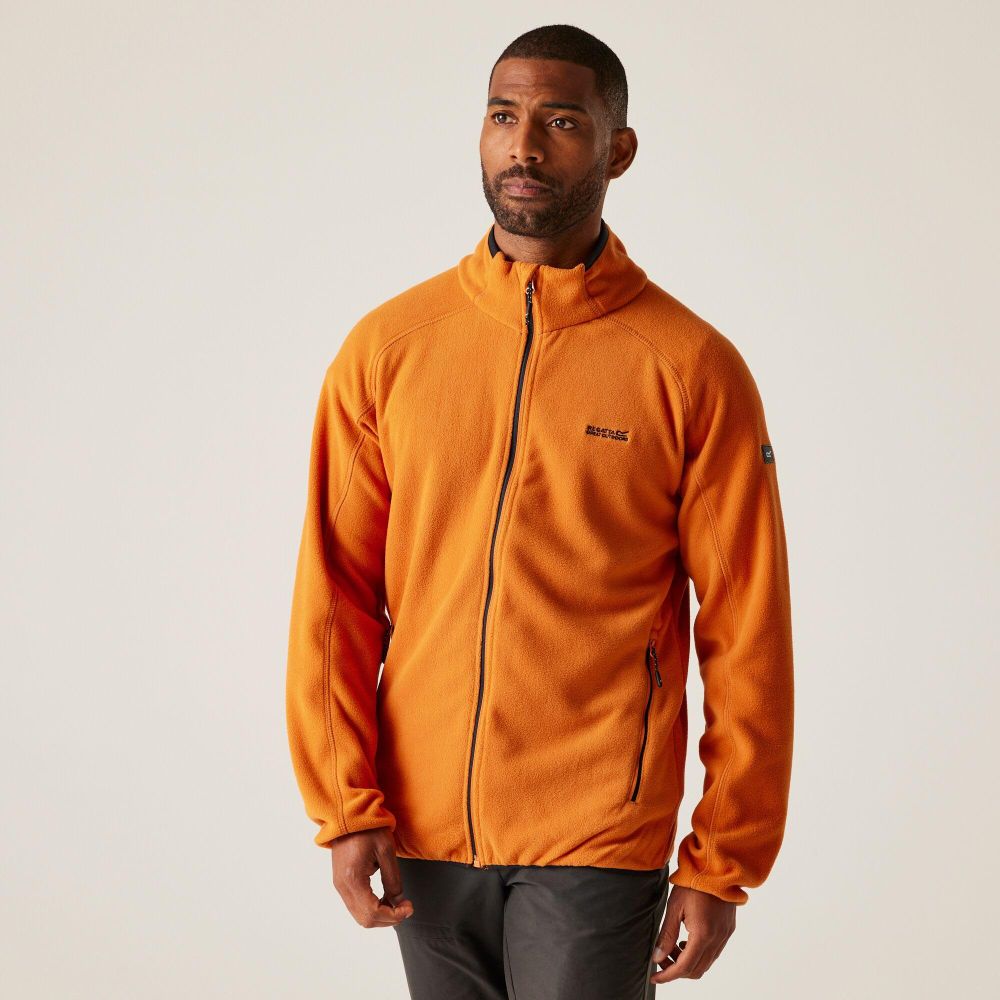 Regatta Muški duks na kopčanje Hadfield Fleece Fox slika 3