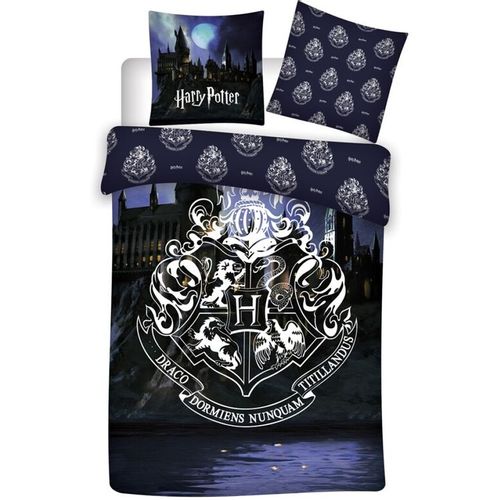 Harry Potter Hogwarts microfibre navlaka za poplun i jastuke 90cm slika 1