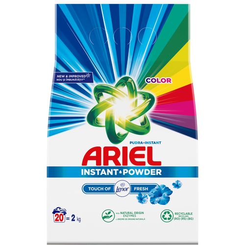 ARIEL Prašak za veš- Touch of Lenor Fresh  COLOR POWDER 2kg, 20 pranja slika 1