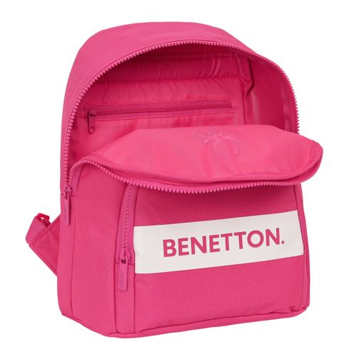 Casual Ruksak Benetton Raspberry Fuksija 13 L slika 4