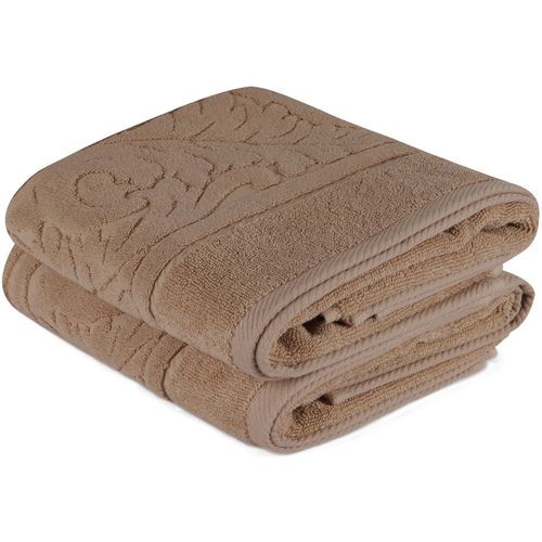 Sultan - Beige Mink Hand Towel Set (2 Pieces) slika 3