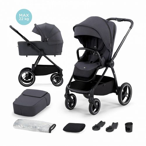 Kinderkraft kolica 2u1 Nea deep grey slika 2