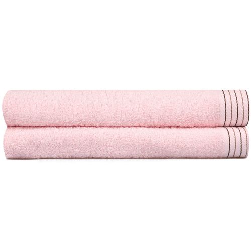 L'essential Maison 405 - Pink Pink Bath Towel Set (2 Pieces) slika 2