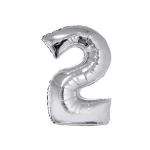 FG-C85S2 Folijski balon 2 Silver 92cm