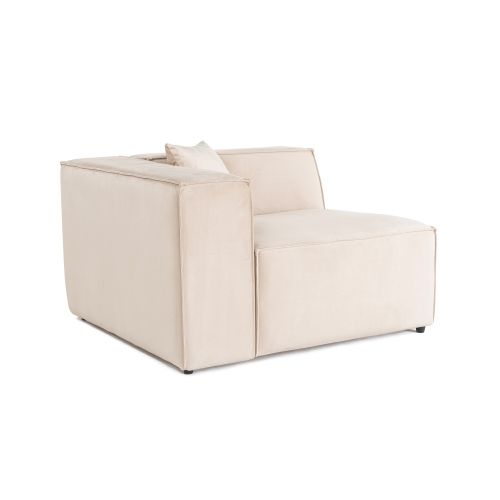 Atelier Del Sofa Naslonjač, Lora L1 - Cream slika 3