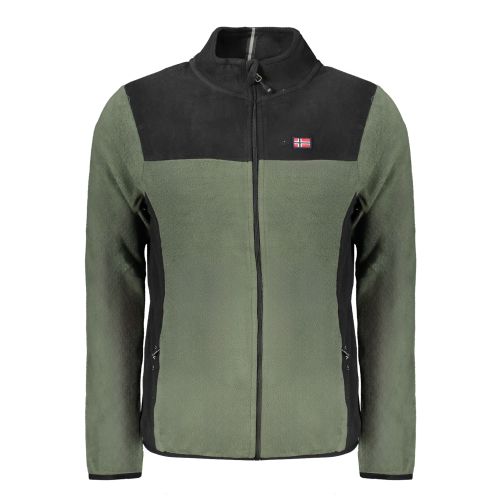 NORWAY 1963 MEN'S ZIP-UP SWEATSHIRT GREEN slika 1