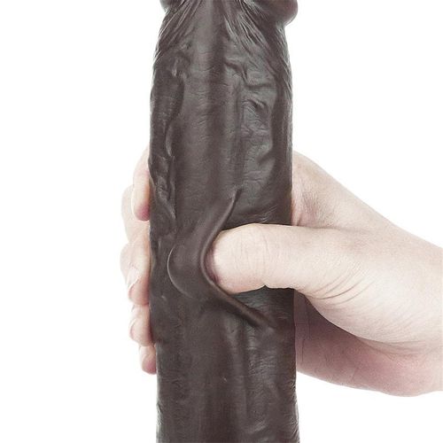 Lovetoy Sliding Skin black dildo 23,5cm slika 38