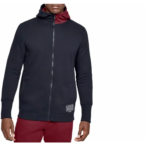 Under armour baseline fleece fz hoodie 1343006-002 slika 11