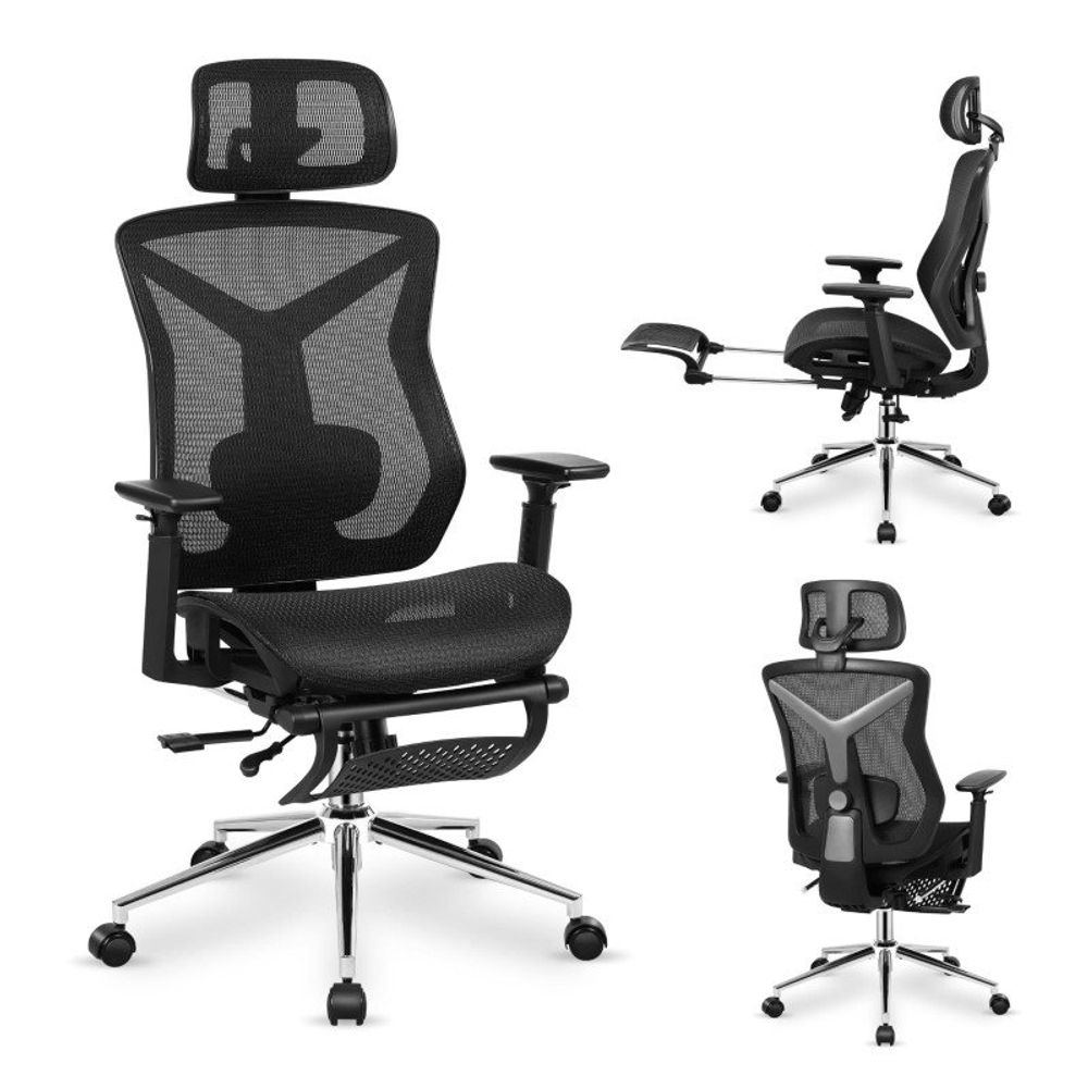 Expert 5.7 Crna ergonomska stolica slika 7