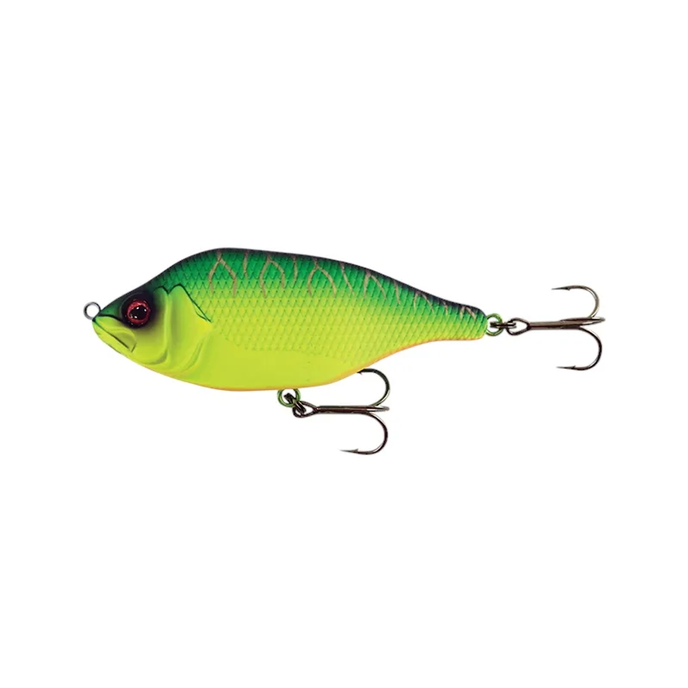 NHL398 Fox vobler Rage Hitcher Jerk &amp; Twitch 80mm lipless sinking - UV Fire Tiger slika 1