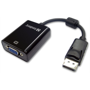 Sandberg adapter s DisplayPort na VGA konektor