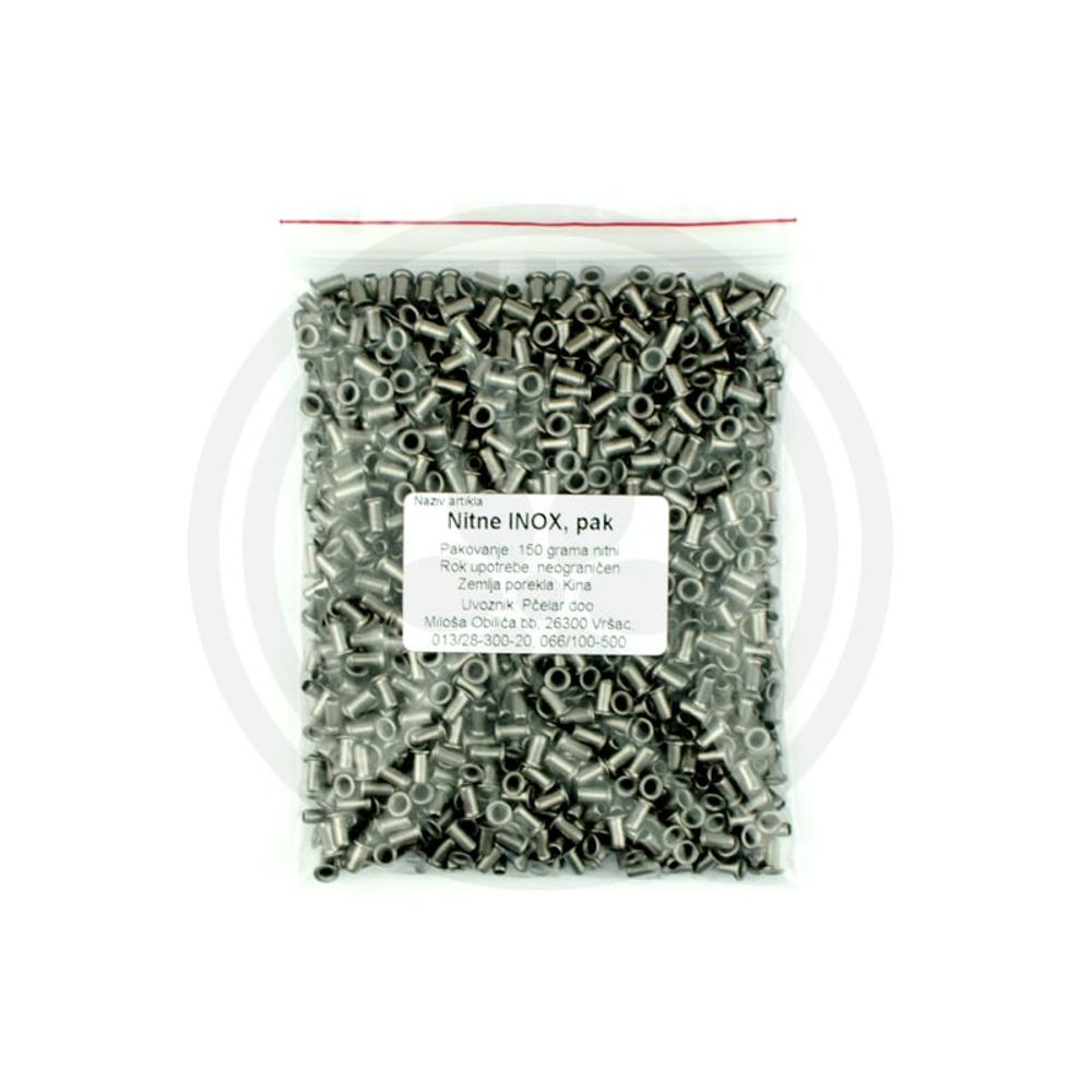 Nitne, inox 150g/pak slika 1