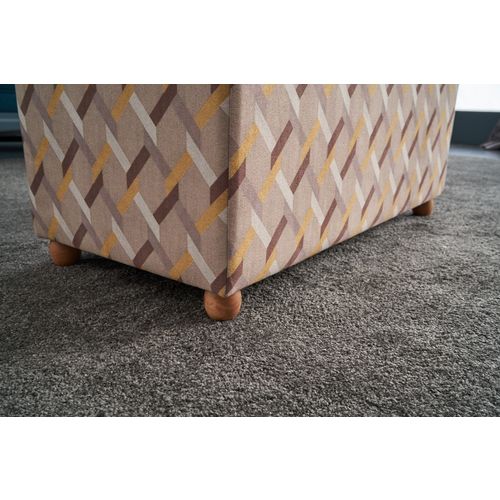 Perla Puf Uzun Multicolor Pouffe slika 3